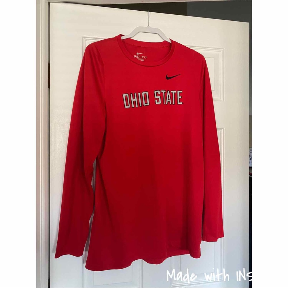 Nike Ohio State Dri-Fit Long Sleeve